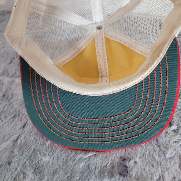 Vintage 80's State Farm Insurance Hat Snapback Mesh Trucker Cap Foam Patch USA - Picture 6 of 8